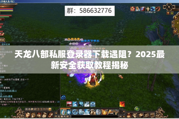 天龙八部私服登录器下载遇阻？2025最新安全获取教程揭秘