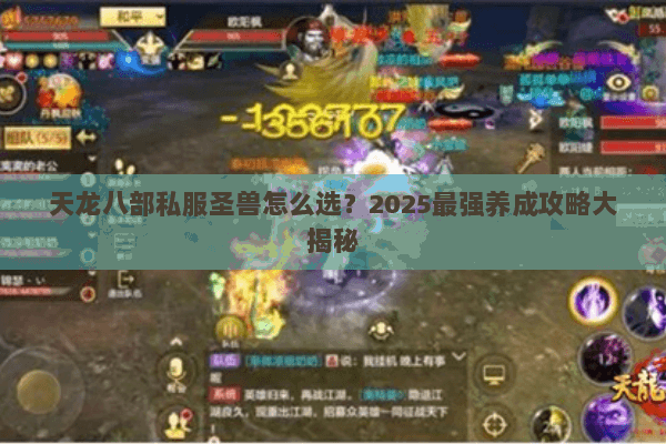 天龙八部私服圣兽怎么选？2025最强养成攻略大揭秘