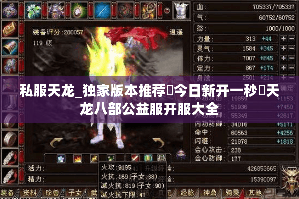 私服天龙_独家版本推荐▷今日新开一秒◁天龙八部公益服开服大全